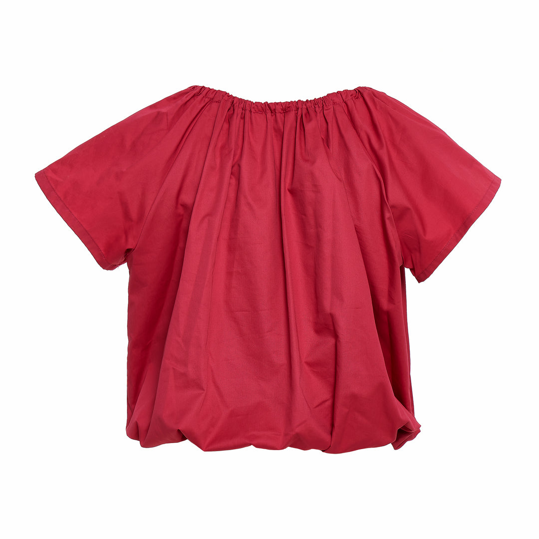 Devotion Twins THALASSA Blouse Poplin Rosewine 026.053G