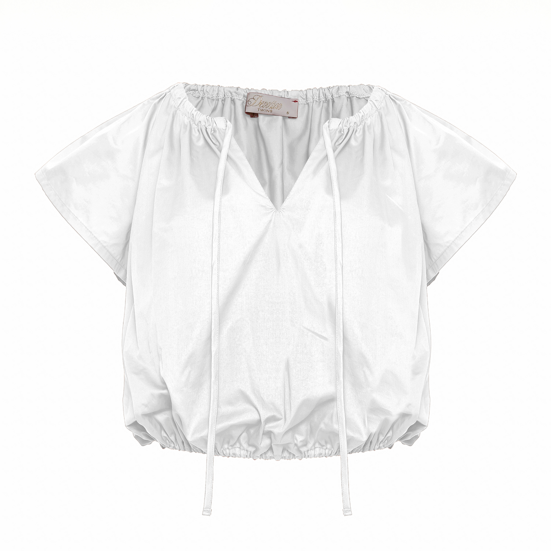 Devotion Twins THALASSA Blouse Poplin White 026.053G