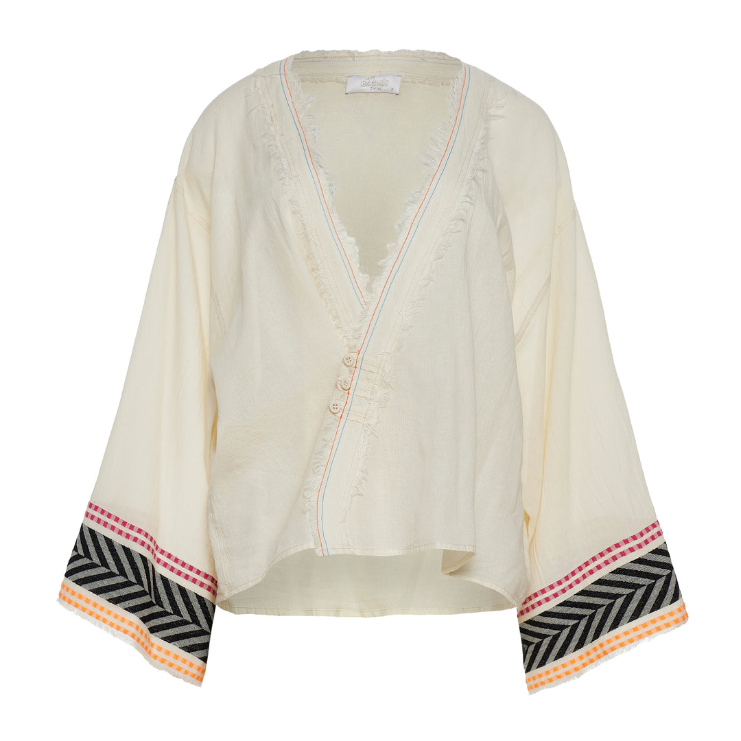 Devotion Twins BRISAYA Kimono Jacquard Offwhite 026.059G