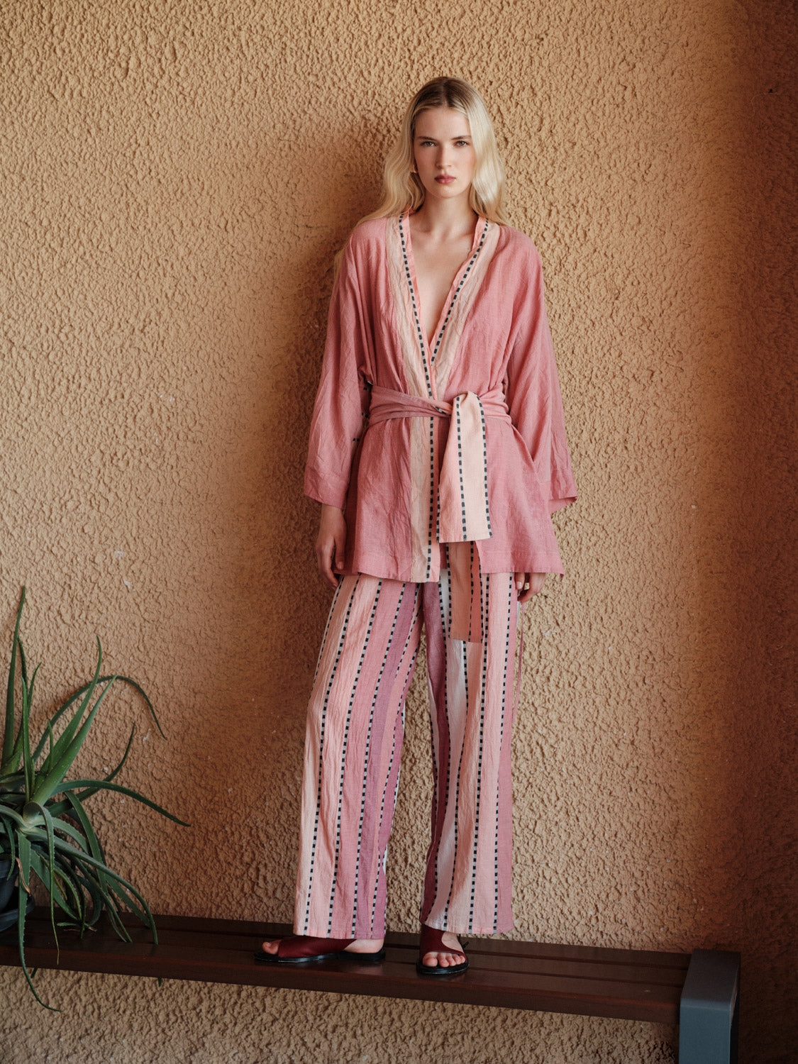 Devotion Twins ARDELLE Kimono with Belt Multicolour 026.062G