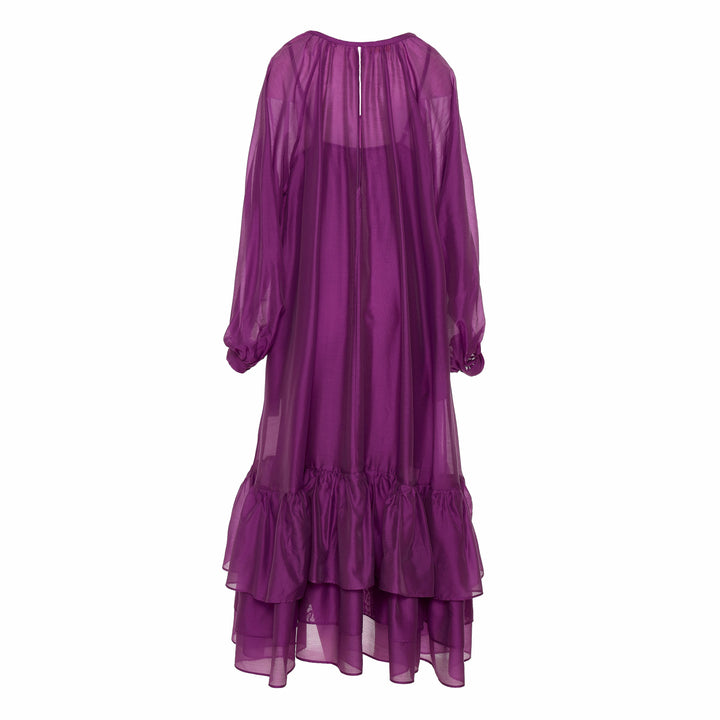 Devotion Twins OPAL Dress Ruffle With Inner Lining Lyocell Violet 026.304G