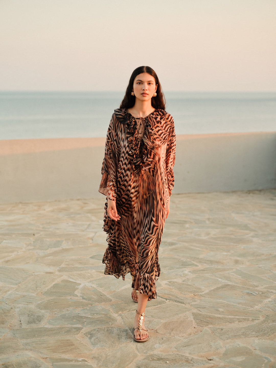 Devotion Twins PEARL Dress With Inner Lining Print 026.312G