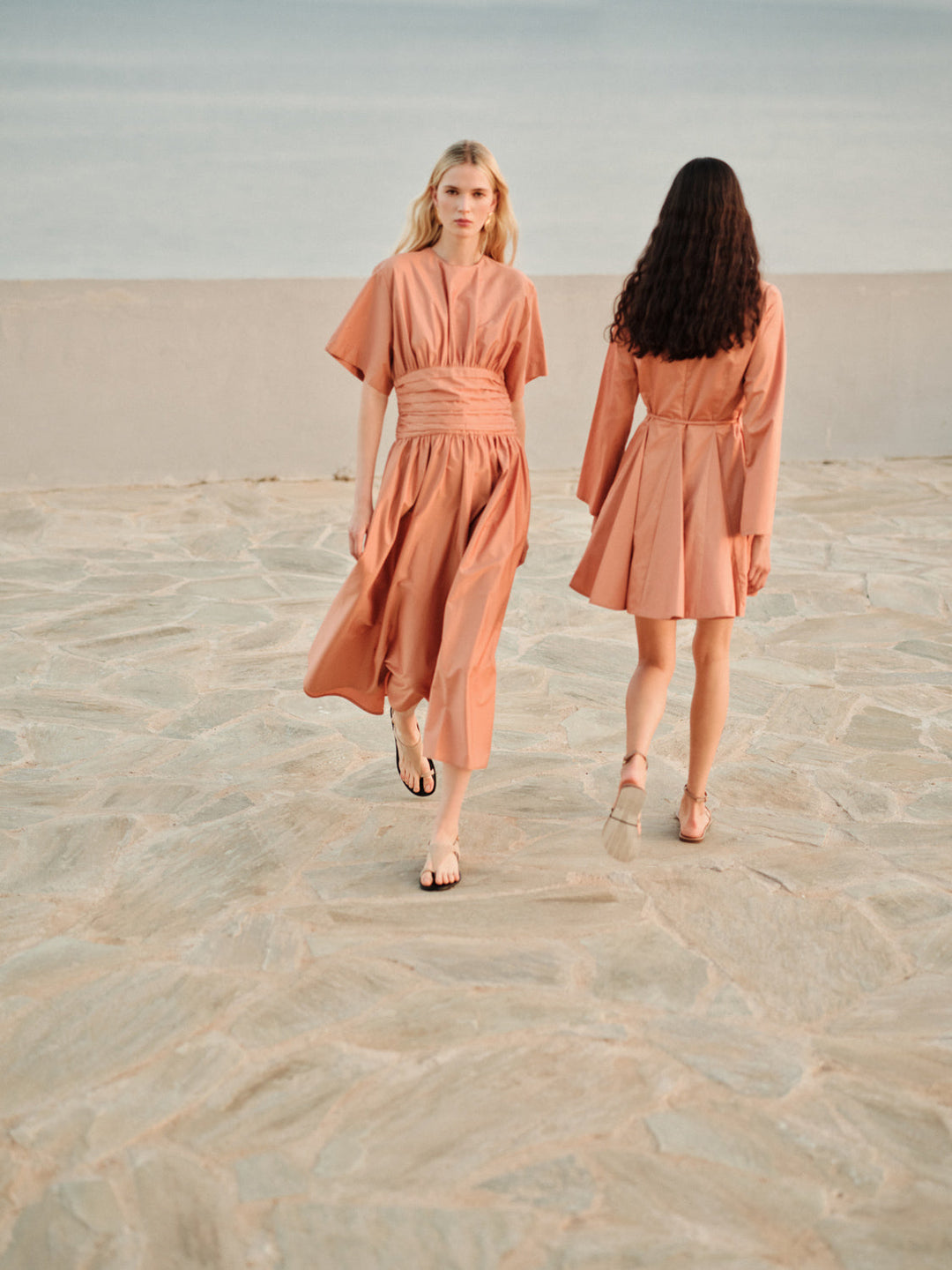Devotion Twins ESSENCE Dress Popline Beige 026.313G