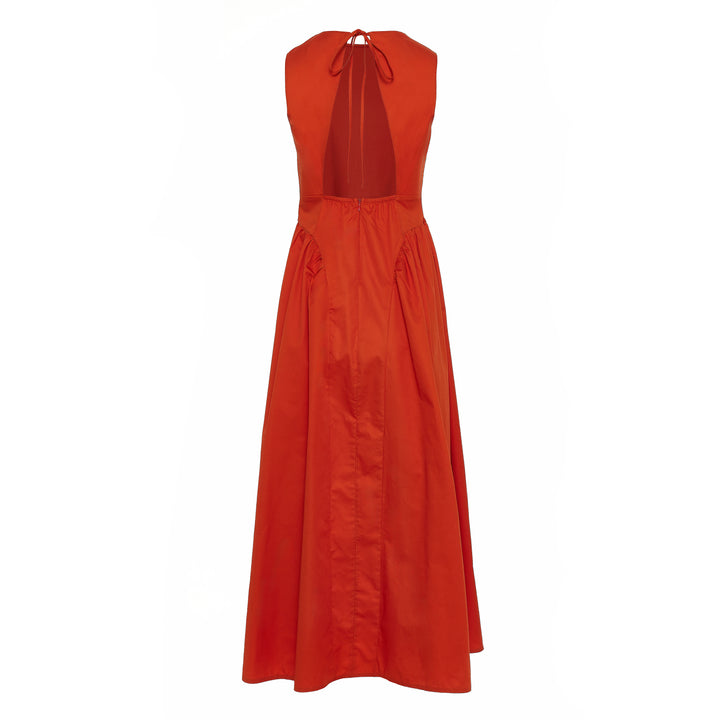 Devotion Twins DAWN Dress Poplin Dark Orange 026.316G