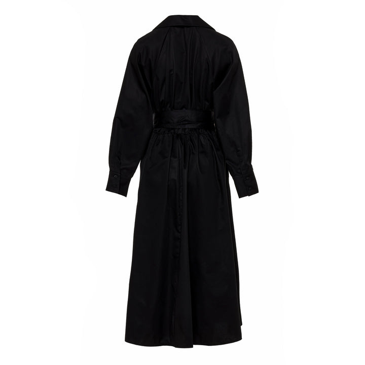 Devotion Twins MEADOW Dress With Belt Popline Black 026.323G