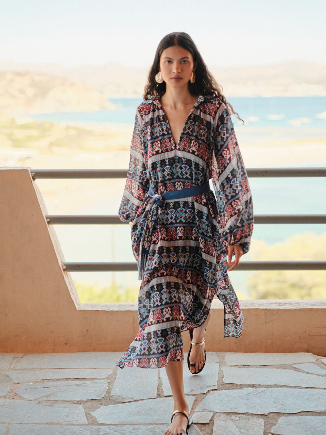 Devotion Twins SOFTNESS Dress With Inner Lining Print 026.326G