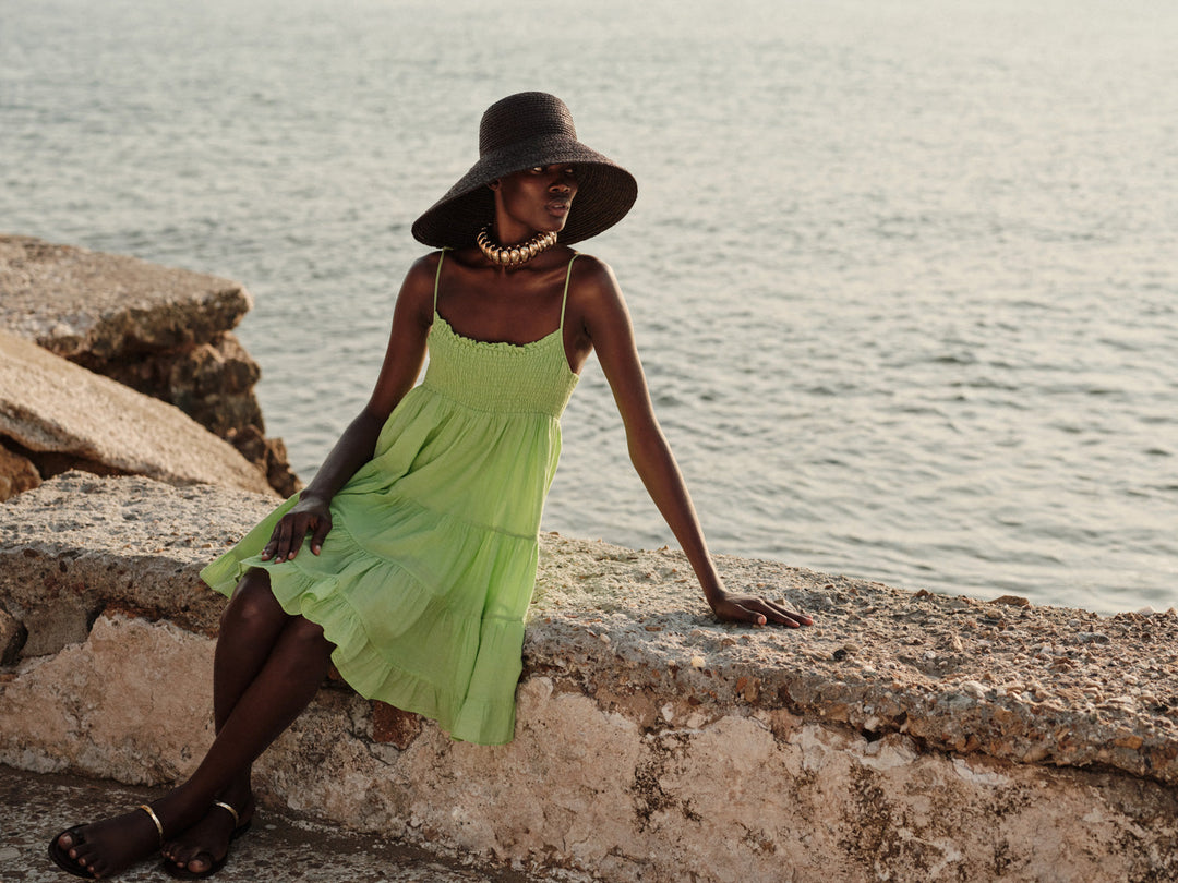 Devotion Twins CALYPSO Dress Gaze Neon Green 026.330G