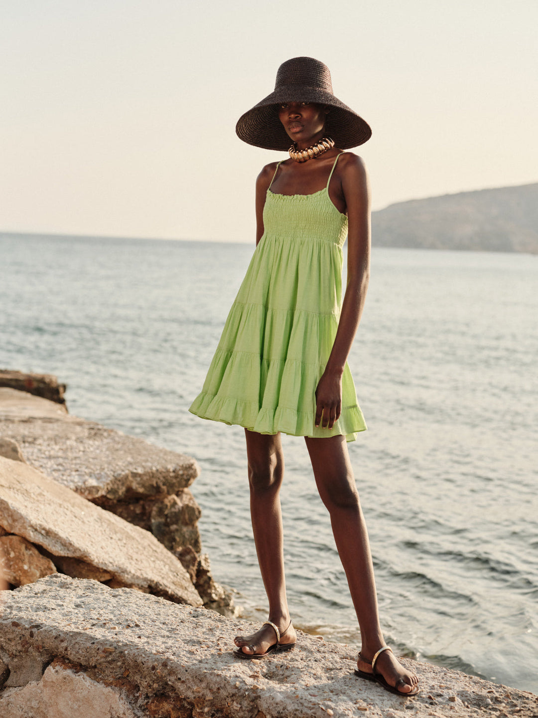 Devotion Twins CALYPSO Dress Gaze Neon Green 026.330G