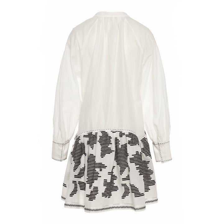 Devotion Twins ZEPHYRA Dress Embroidery White/Black 026.341G