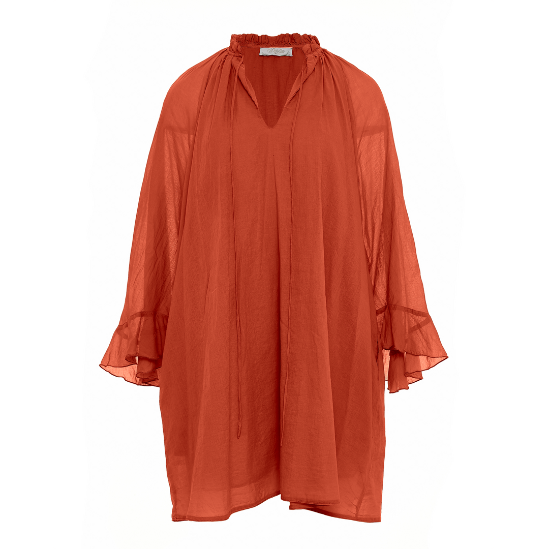 Devotion Twins NIVEA Dress Voile Dark Orange 026.347G