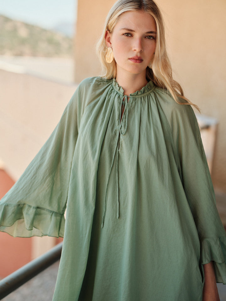 Devotion Twins NIVEA Dress Voile Green 026.347G