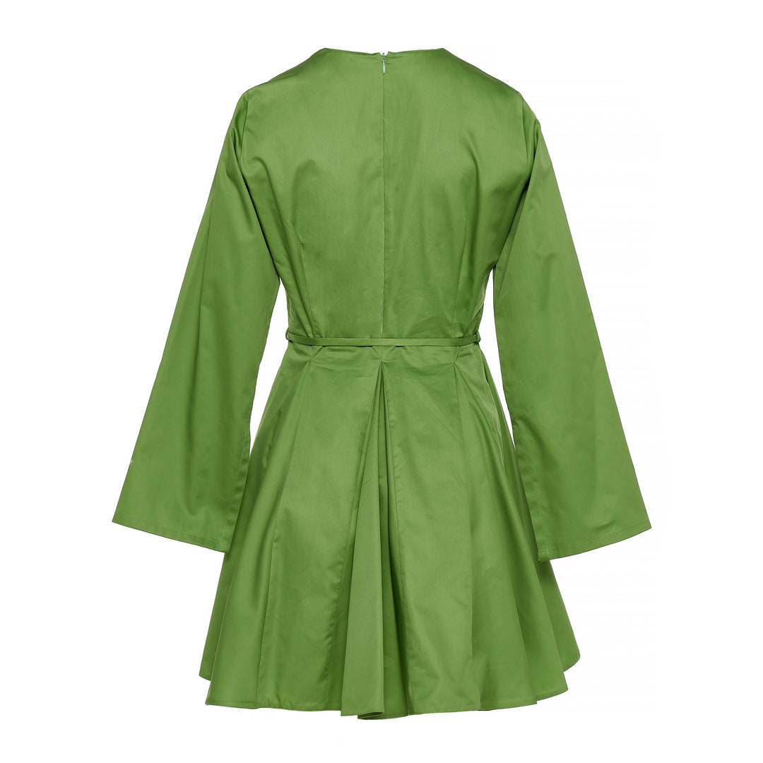 Devotion Twins MARISSE Dress With Belt Poplin Peanut 026.352G