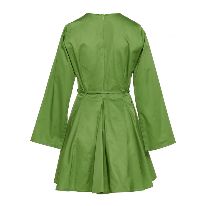 Devotion Twins MARISSE Dress With Belt Poplin Peanut 026.352G