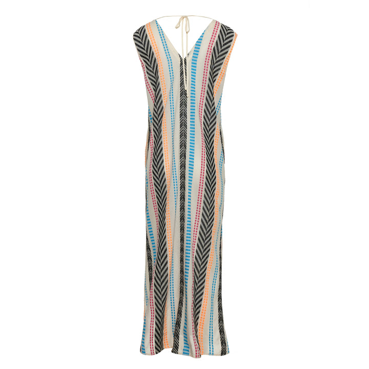 Devotion Twins  FLORENZA Dress Ruffle Jacquard Multicolor 026.380G