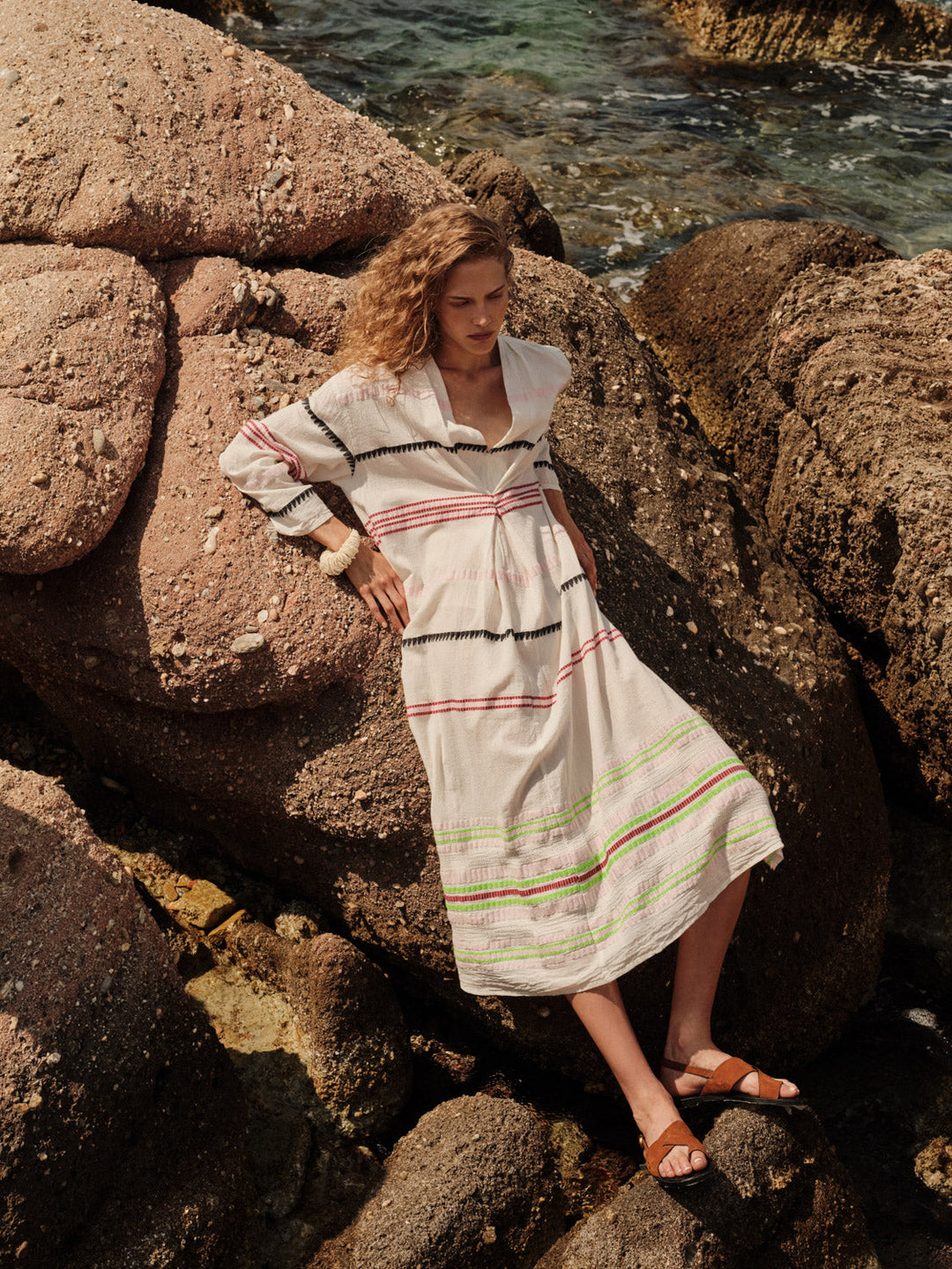 Devotion Twins AVALISSE Dress With Inner Lining Off White 026.382G