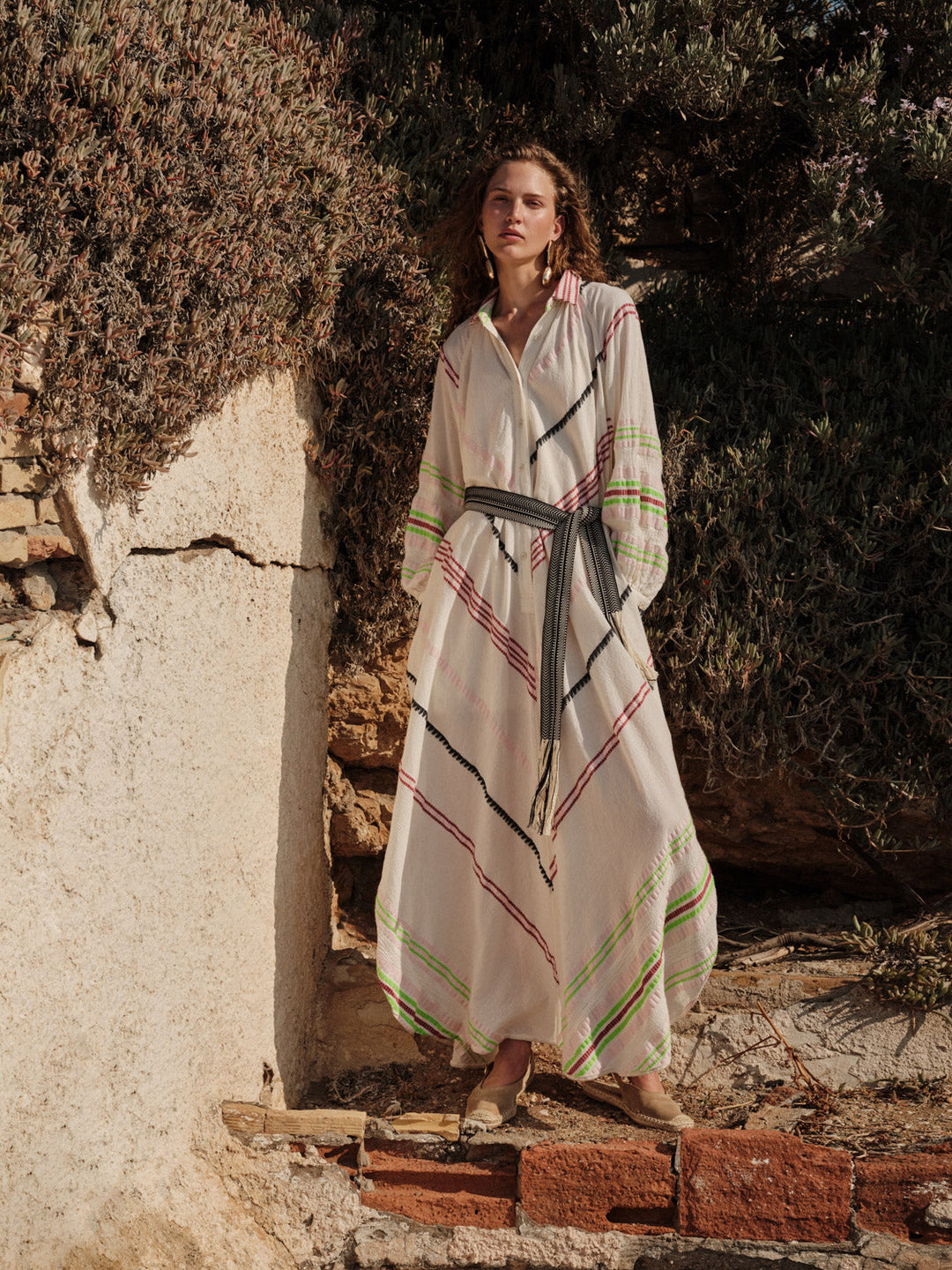 Devotion Twins VALERIA Dress With Inner Lining Off White 026.383G