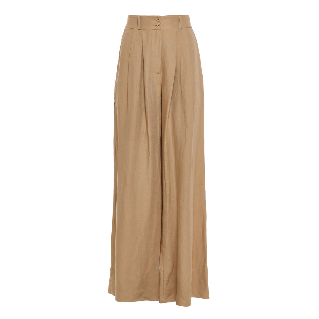 Devotion Twins PETAL Pants Linen Beige 026.420G