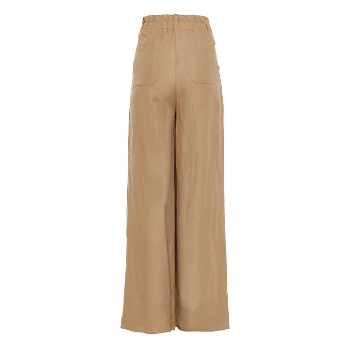 Devotion Twins PETAL Pants Linen Beige 026.420G