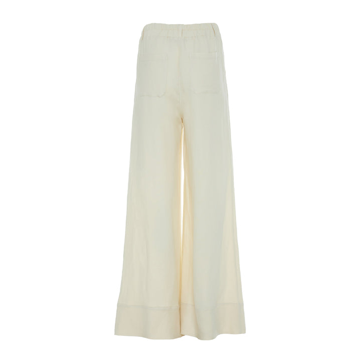 Devotion Twins PETAL Pants Linen Ecru 026.420G