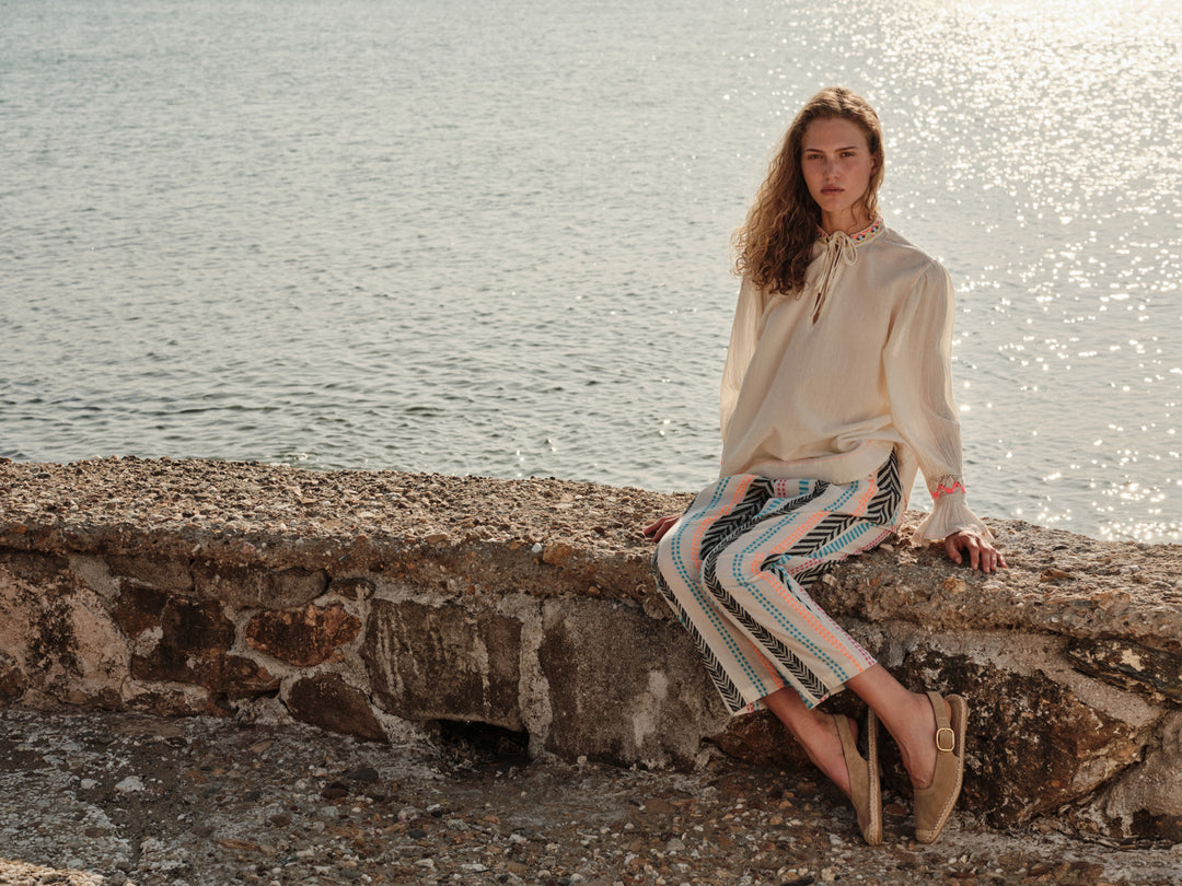 Devotion Twins AVELINE Pants Jacquard Multicolour