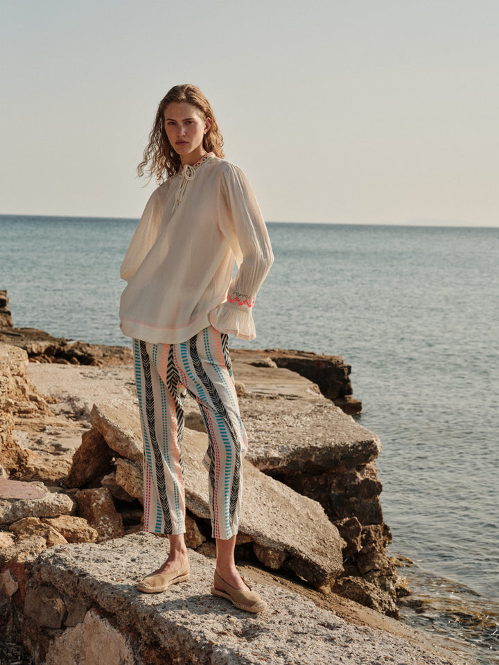 Devotion Twins AVELINE Pants Jacquard Multicolour