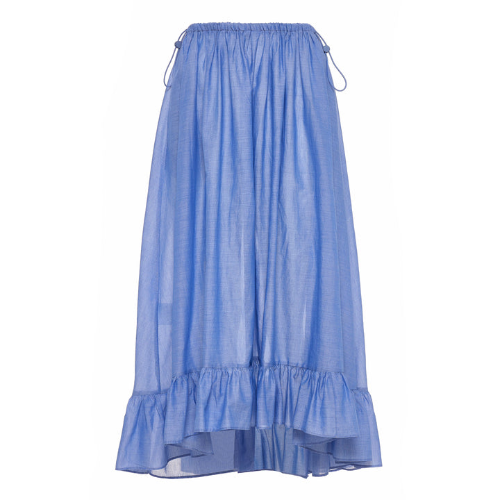 Devotion Twins HAZE Skirt Voile Light Blue 026.501G