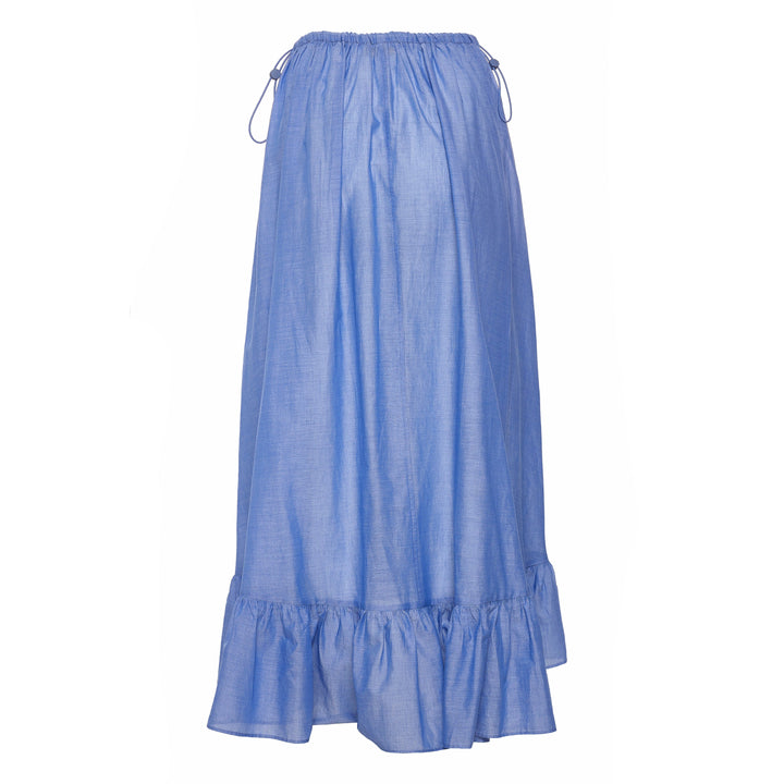 Devotion Twins HAZE Skirt Voile Light Blue 026.501G