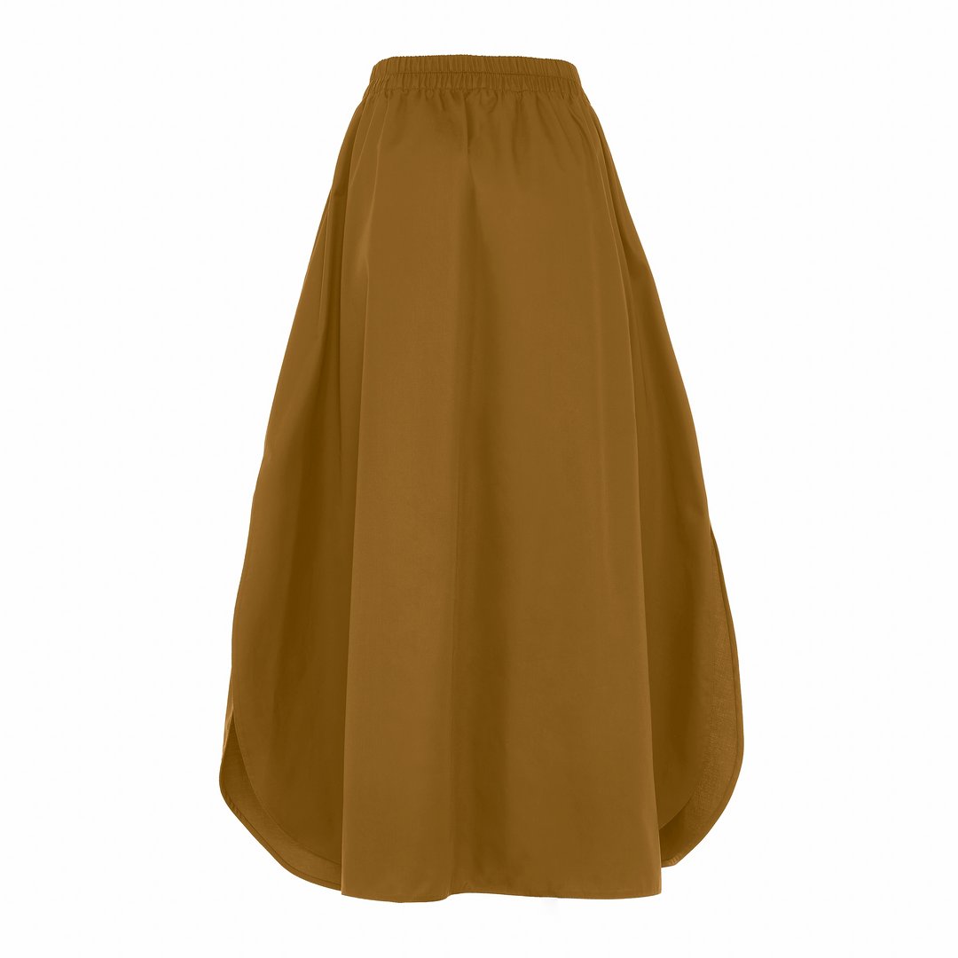 Devotion Twins VERVE Skirt Popline Khaki 026.503G