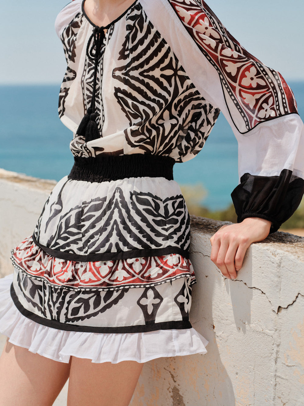 Devotion Twins BLUSH Skirt Print 026.505G
