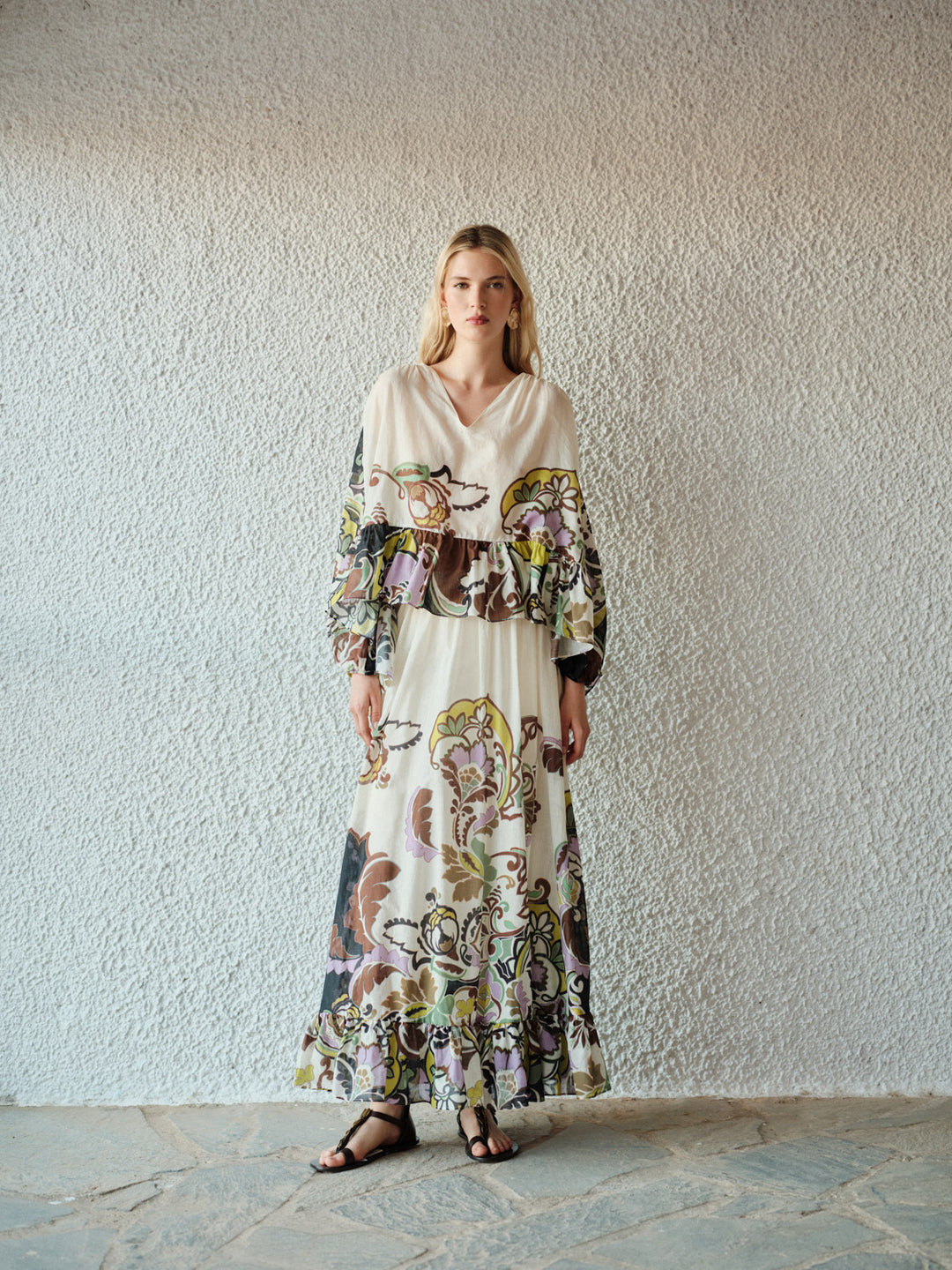 SEAFLOW Skirt With Inner Lining Print 026.506G