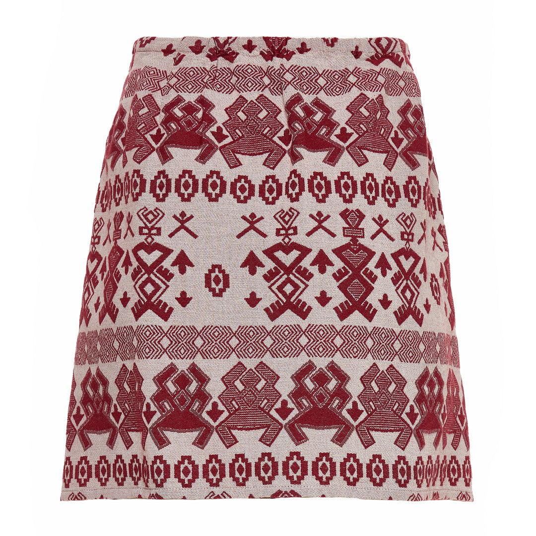 Devotion Twins LUSH Skirt Jacquard Red 026.508G