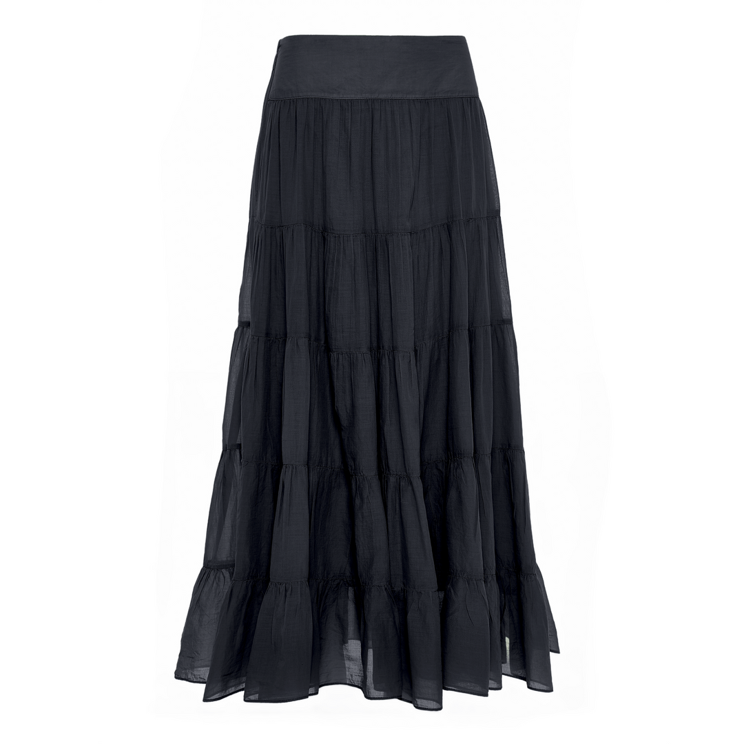 Devotion Twins SAGE Skirt Voile Black 026.509G