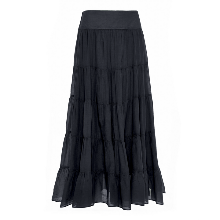Devotion Twins SAGE Skirt Voile Black 026.509G