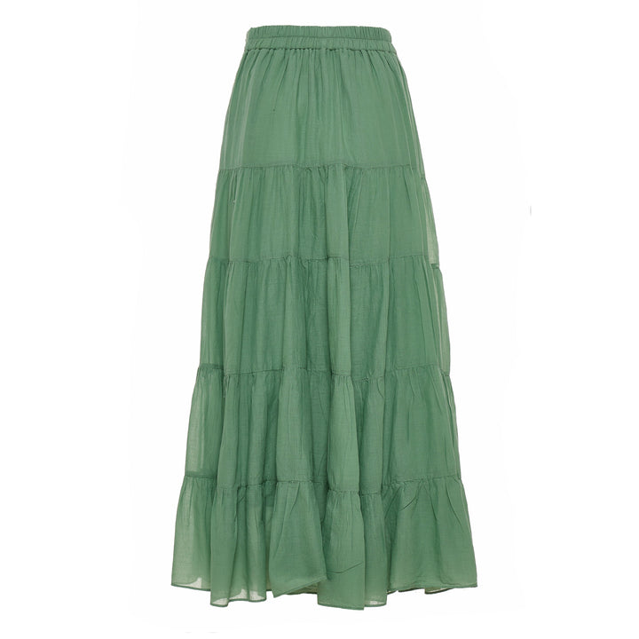Devotion Twins SAGE Skirt Voile Green 026.509G