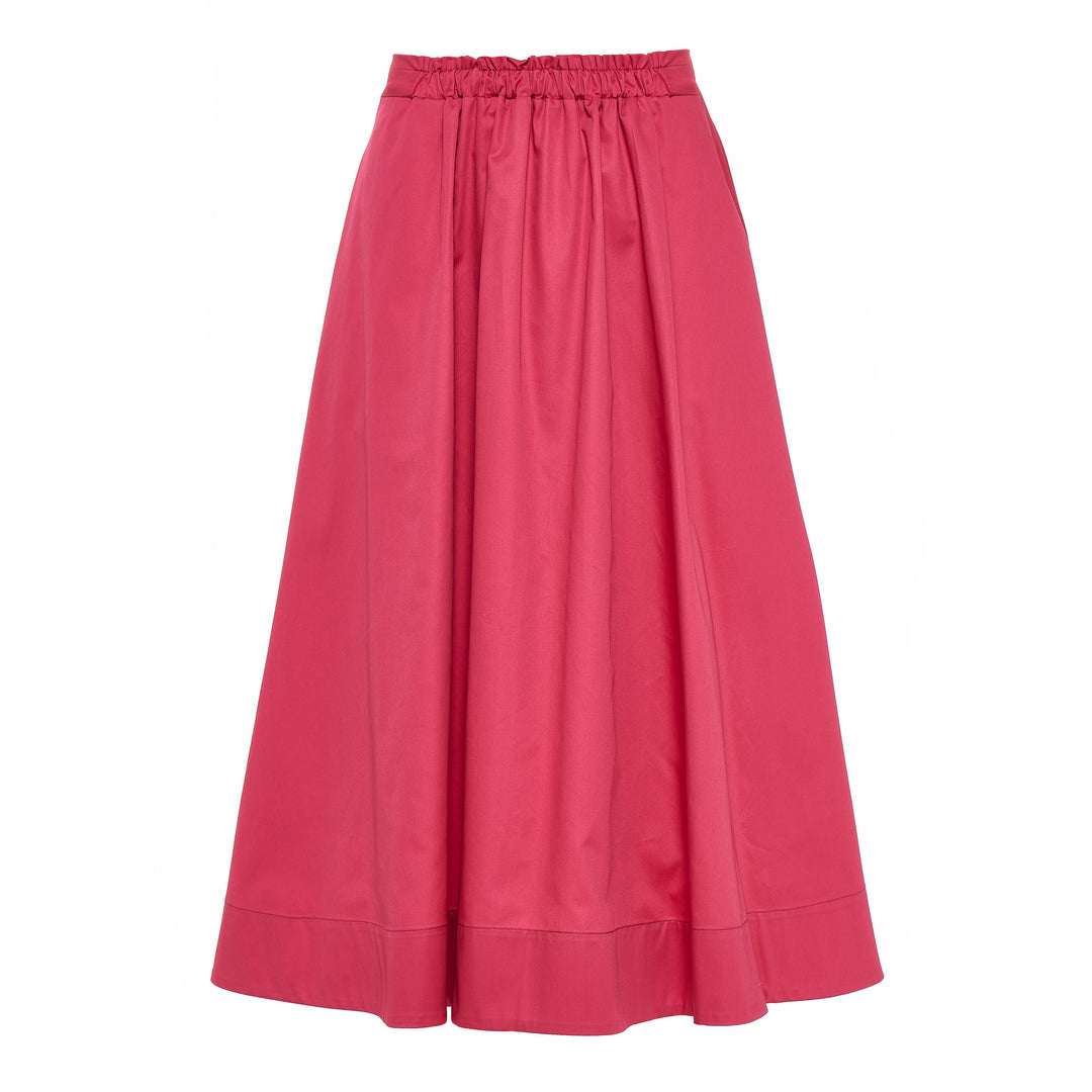 Devotion Twins LUMA Skirt Popline Rosewine 026.510G